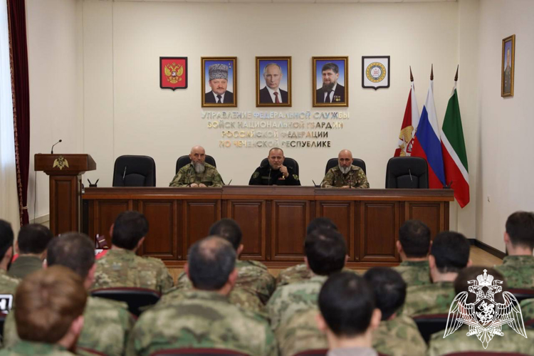В Управлении Росгвардии по Чеченской Республике подвели итоги  деятельности инженерных подразделений