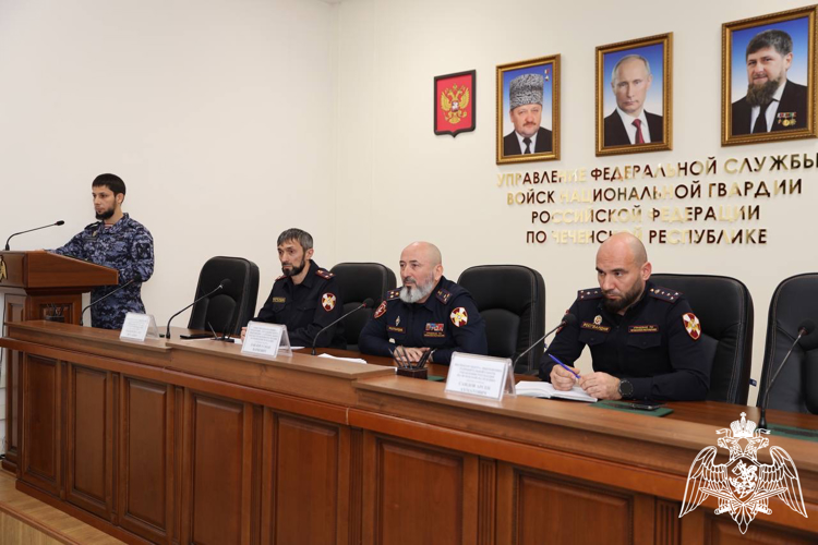 В Грозном состоялась пресс-конференция начальника ЦЛРР Росгвардии