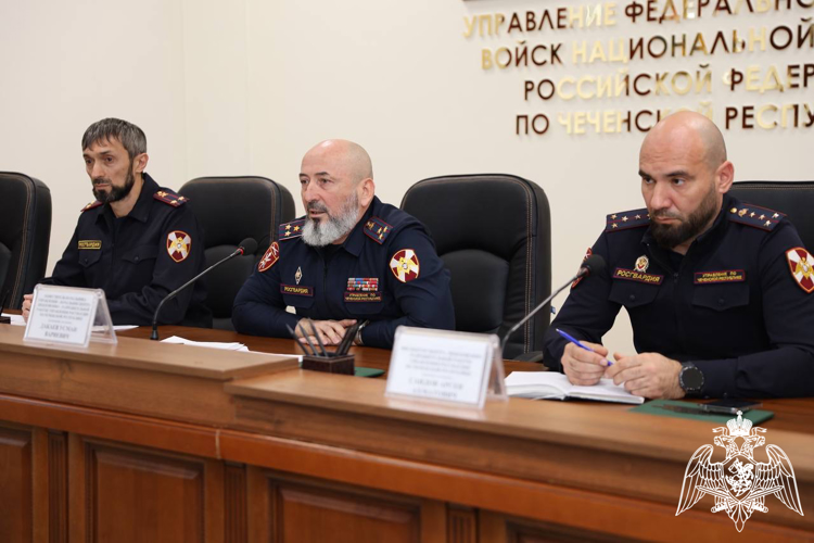 В Грозном состоялась пресс-конференция начальника ЦЛРР Росгвардии