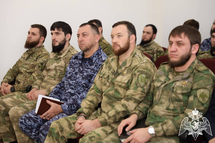 В Управлении Росгвардии по Чеченской Республике состоялась встреча с представителем Пермского института Росгвардии