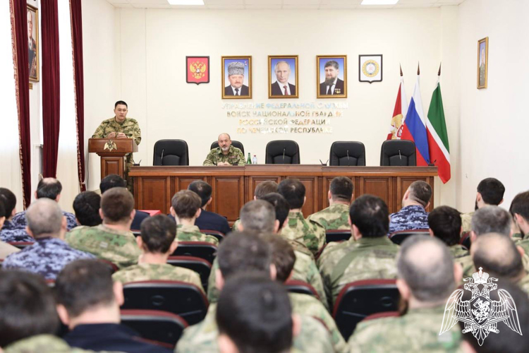 В Управлении Росгвардии по Чеченской Республике состоялась встреча с представителем Пермского института Росгвардии