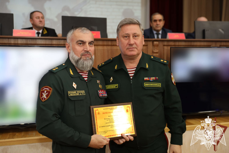 Генерал-лейтенант Олег Чернай провел оперативное совещание руководящего состава Северо-Кавказского округа Росгвардии