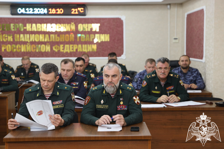 Управление Росгвардии по Чеченской Республике заняло первое место в Северо-Кавказском округе по результативности за 2024 год