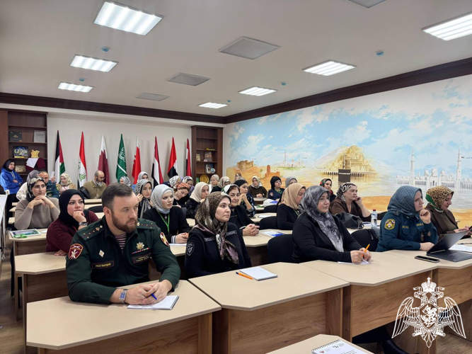 В Грозном представители Росгвардии  приняли участие в межрегиональном форуме по поддержке участников СВО
