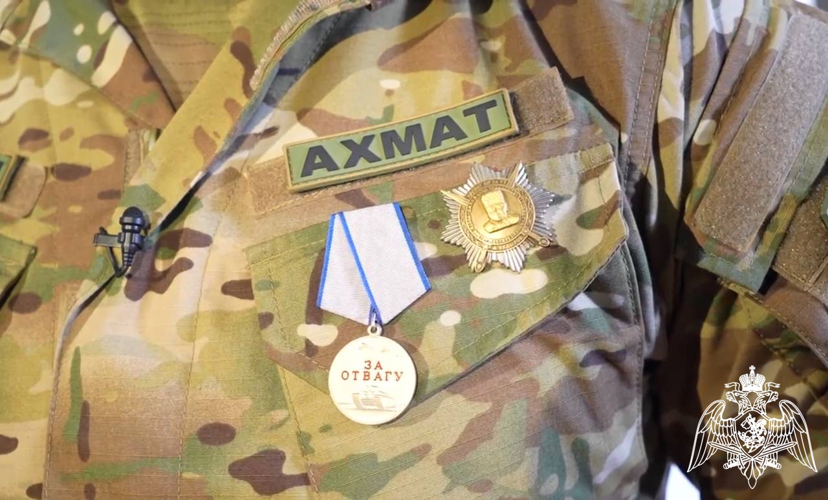 Росгвардеец стал участником регионального проекта «Герои нашего времени» в Чеченской Республике