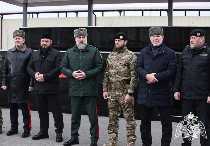 Личному составу ОМОН Управления Росгвардии по Чеченской Республике представлен новый командир