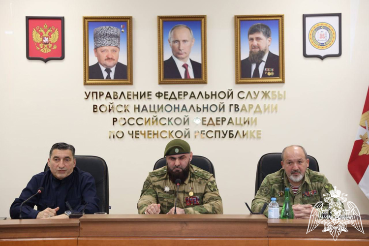 В Управлении Росгвардии по Чеченской Республике состоялся круглый стол