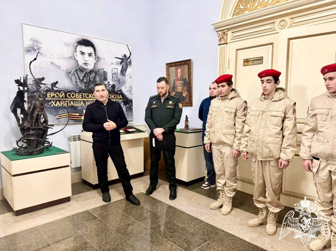 В Грозном росгвардейцы провели мероприятия, посвященные победе в Сталинградской битве