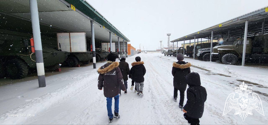 В Чеченской Республике росгвардейцы провели патриотические мероприятия ко Дню защитника Отечества