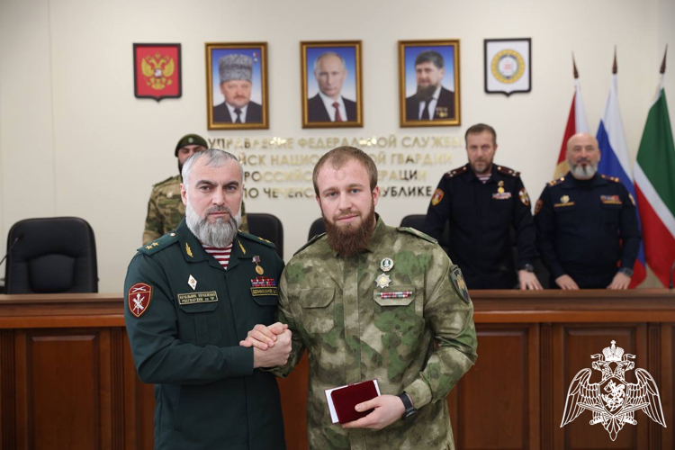 В Управлении Росгвардии по Чеченской Республике прошли памятные мероприятия, посвященные Дню защитника Отечества
