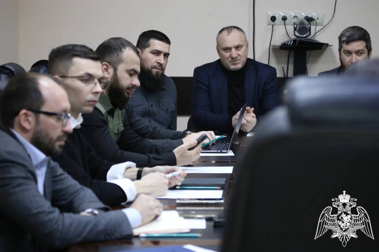 Представитель Управления Росгвардии по Чеченской Республике принял участие в совещании по подготовке к «Диктанту Победы»
