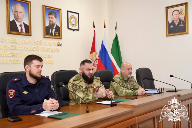 В Управлении Росгвардии по Чеченской Республике состоялась техническая конференция