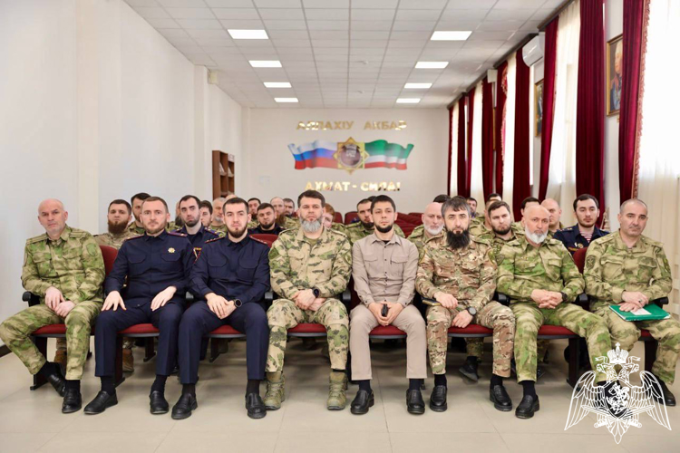 В Управлении Росгвардии по Чеченской Республике состоялась техническая конференция