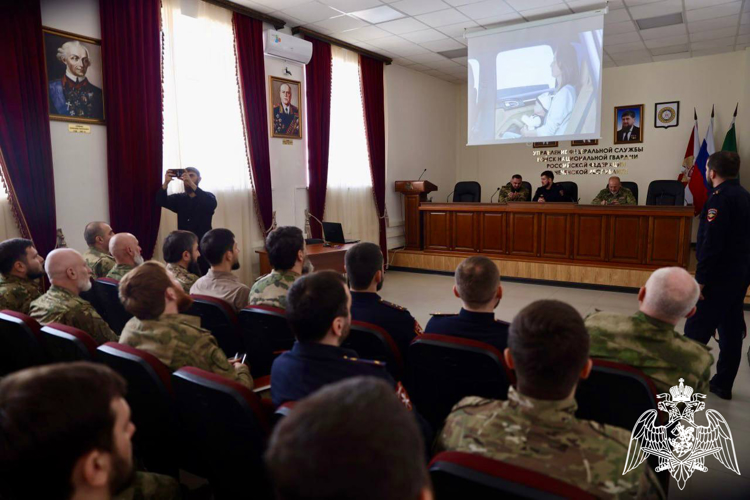 В Управлении Росгвардии по Чеченской Республике состоялась техническая конференция