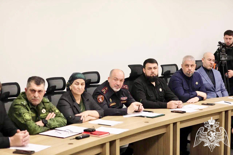 Представитель Росгвардии принял участие в заседании Общественного совета «Турпалхо – Герои 95»