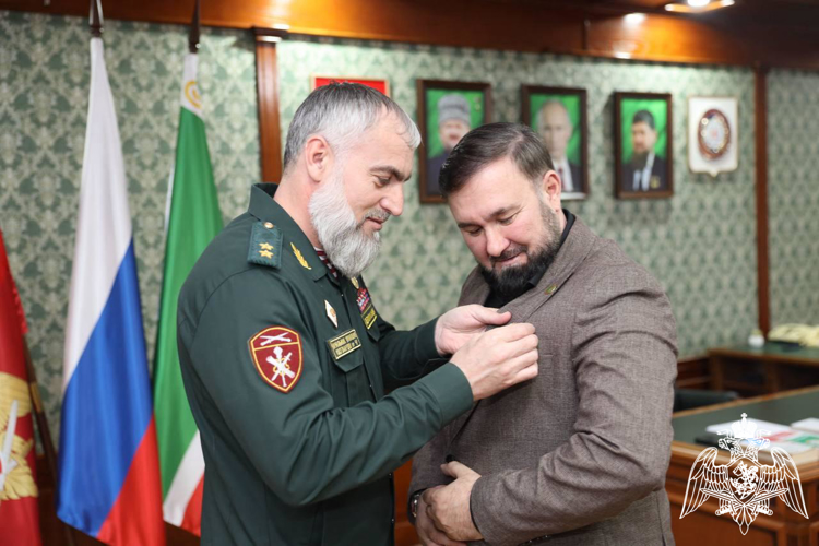 Начальник Управления Росгвардии по Чеченской Республике обсудил вопросы поддержки участников специальной военной операции
