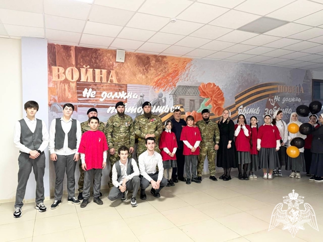 Росгвардейцы в Чеченской Республике приняли участие во Всероссийской акции «Поколения помнят»