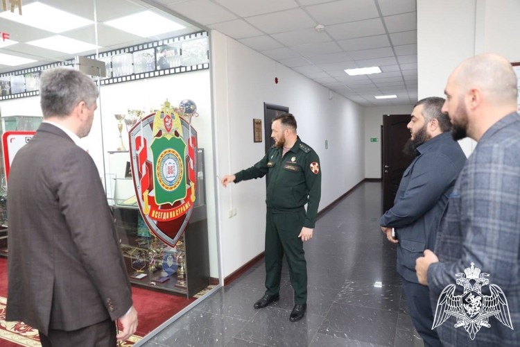 В Управлении Росгвардии по Чеченской Республике прошла экскурсия