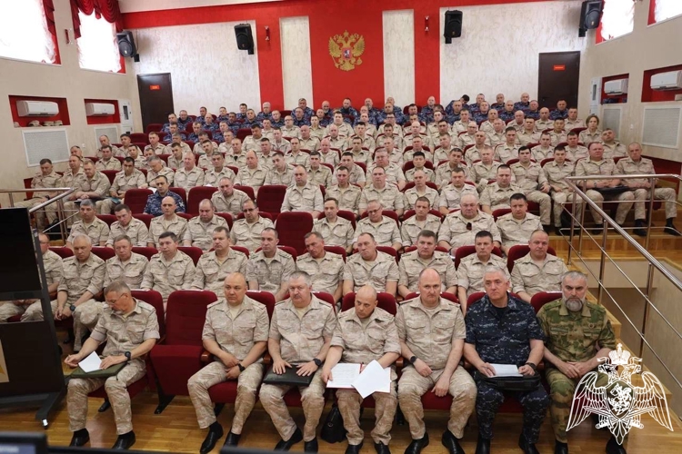 Начальник Управления Росгвардии по Чеченской Республике генерал-лейтенант Шарип Делимханов принял участие в учебно-методическом сборе руководящего состава Северо-Кавказского ордена Жукова округа Росгвардии