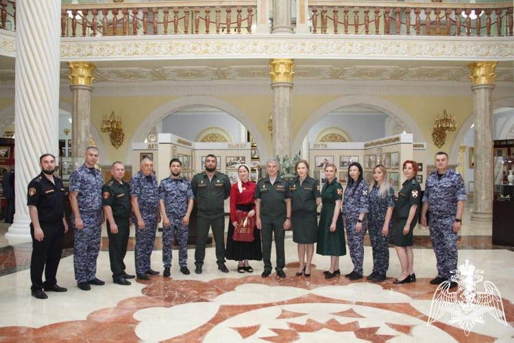 В Грозном прошел учебно-методический сбор начальников пресс-служб Северо-Кавказского округа Росгвардии