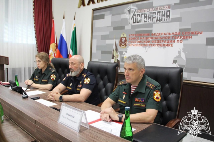 В Грозном прошел учебно-методический сбор начальников пресс-служб Северо-Кавказского округа Росгвардии