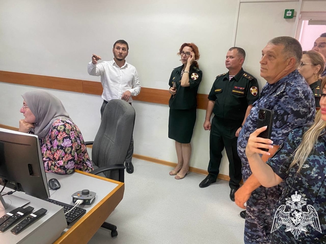 В Грозном прошел учебно-методический сбор начальников пресс-служб Северо-Кавказского округа Росгвардии