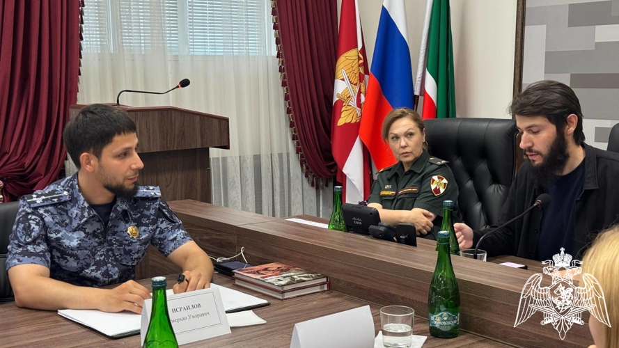 В Грозном прошел учебно-методический сбор начальников пресс-служб Северо-Кавказского округа Росгвардии