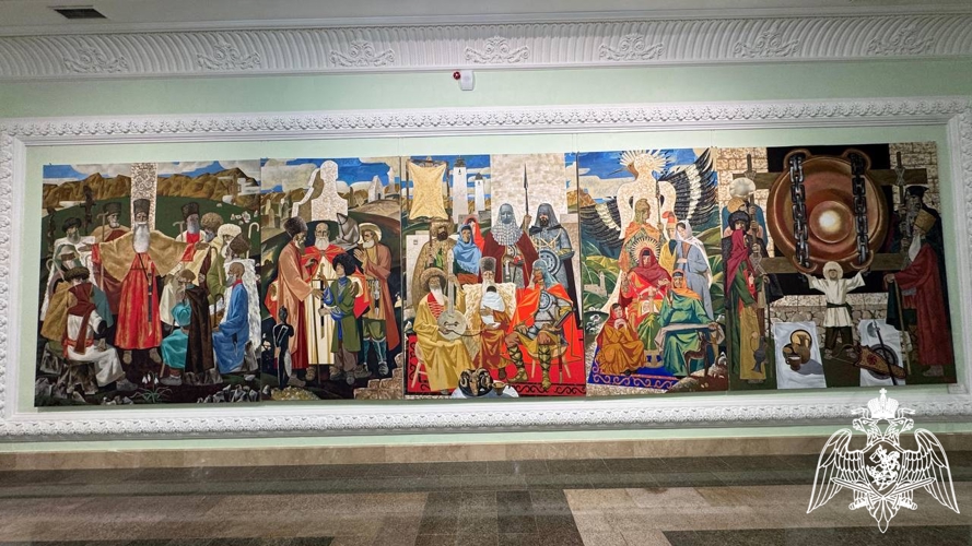 В Грозном офицеры  Росгвардии приняли участие в мероприятиях ко Дню семьи, любви и верности