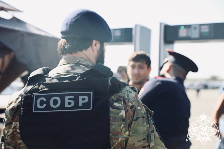 В Грозном Росгвардия обеспечила правопорядок на футбольном матче «Ахмат»-«Зенит»