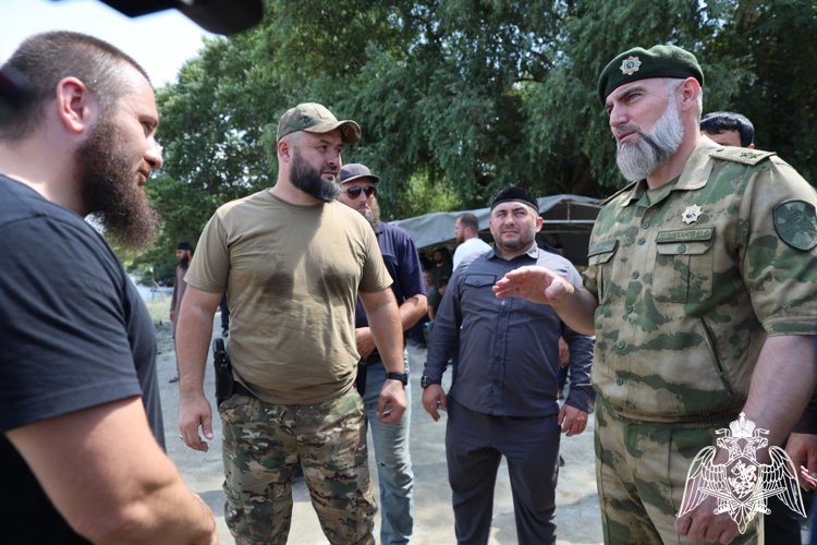 Начальник Управления Росгвардии по Чеченской Республике посетил район поиска пропавшего мальчика