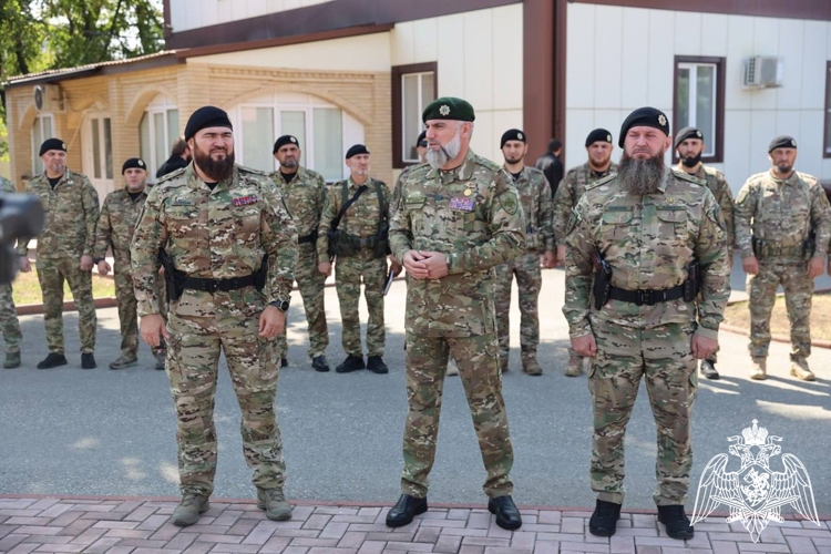 Начальник Управления Росгвардии по Чеченской Республике провел смотр готовности сводного подразделения Росгвардии