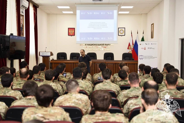 В Управлении Росгвардии по Чеченской Республике обсудили вопросы противодействия терроризму 