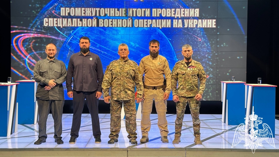 Командир роты ОМОН «АХМАТ-1» принял участие в ток-шоу «Резонанс»