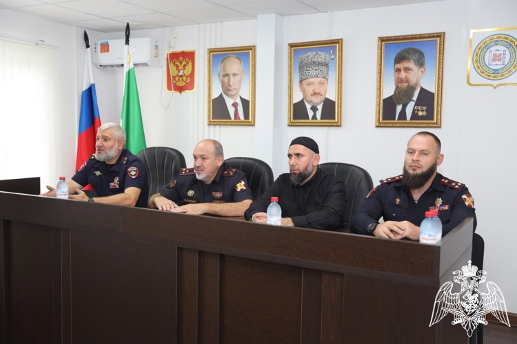 В Управлении вневедомственной охраны Росгвардии по Чеченской Республике состоялась техническая конференция 