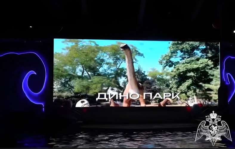 Дети росгвардейцев  посетили грозненский дельфинарий