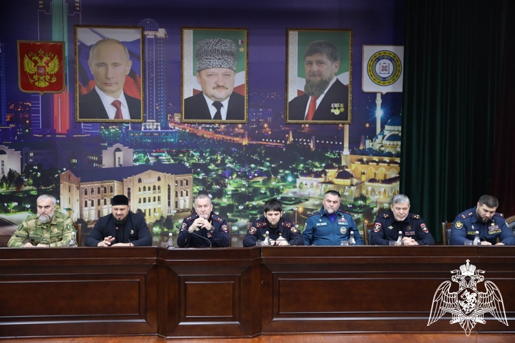 Начальник Управления Росгвардии по Чеченской Республике принял участие в межведомственном совещании