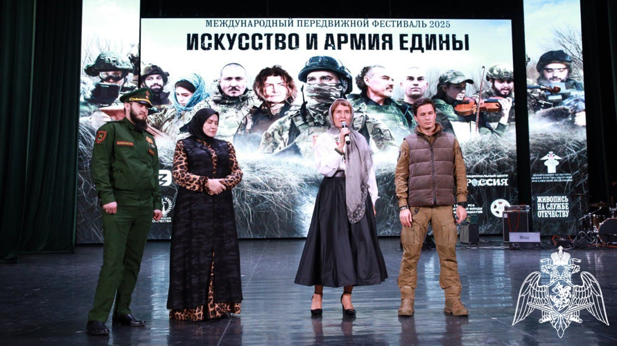 Начальник Управления Росгвардии по Чеченской Республике принял участие в открытии международного фестиваля 
