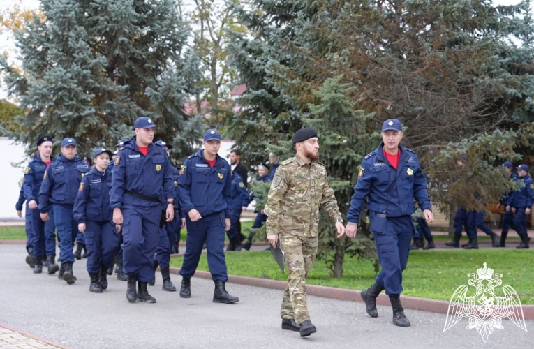 ОМОН «АХМАТ-1» посетила делегация пензенского отряда содействия полиции «Тигр»