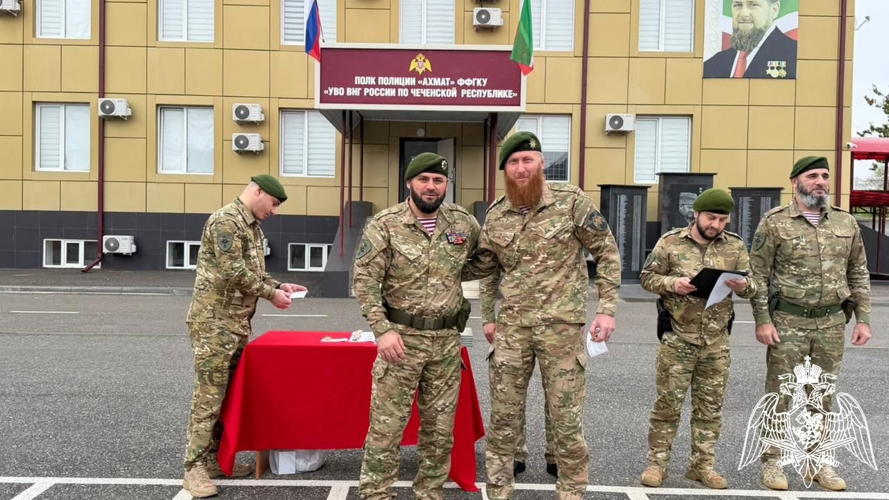 В Чеченской Республике отметили 73-ю годовщину со дня образования вневедомственной охраны Росгвардии