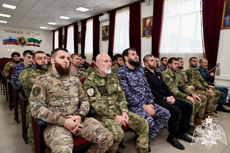 В Управлении Росгвардии по Чеченской Республике обсудили сохранение традиционных ценностей