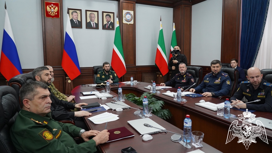 Руководитель Управления Росгвардии по Чеченской Республике принял участие в заседании межведомственной комиссии Совбеза России