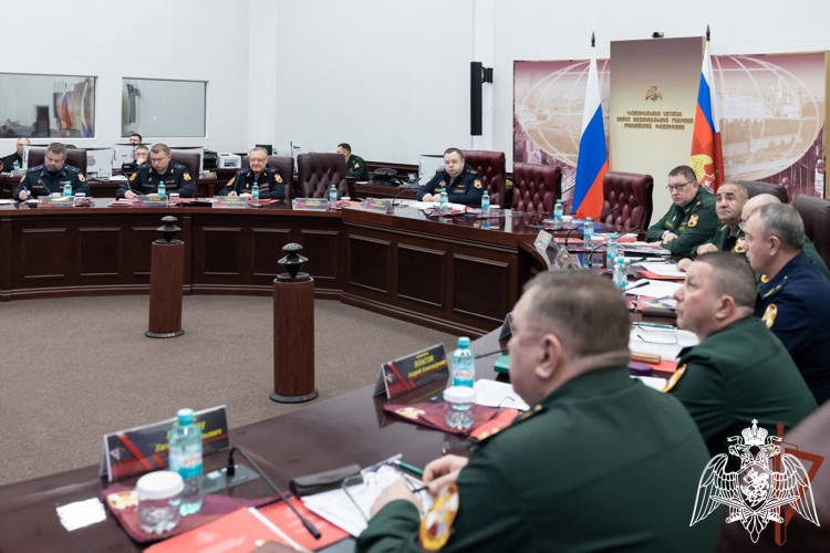 В Росгвардии состоялось заседание оперативного штаба