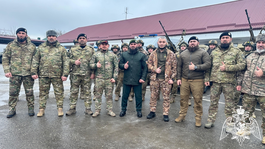 Военкоры передали ОМОН «АХМАТ-1» снаряжение и технические средства
