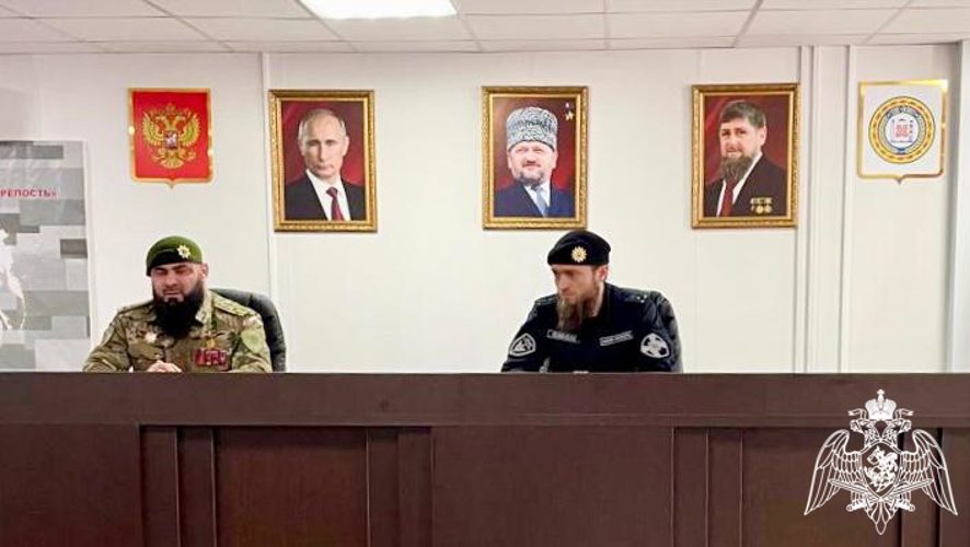 Первый заместитель начальника Управления Росгвардии по Чеченской Республике посетил структурные подразделения тероргана 