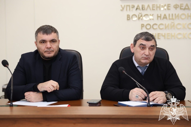 В Управлении Росгвардии по Чеченской Республике обсудили защиту объектов ТЭК
