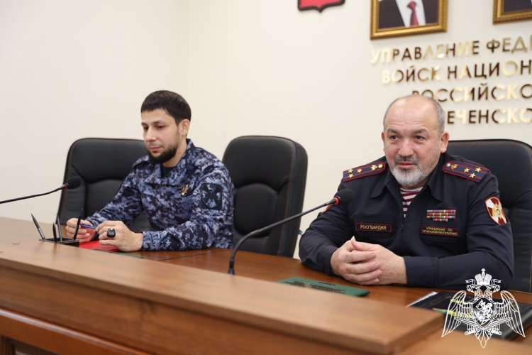В Грозном отметили 31-ю годовщину со Дня образования подразделений по взаимодействию со СМИ Росгвардии