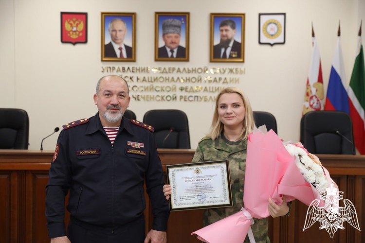 В Грозном отметили 31-ю годовщину со Дня образования подразделений по взаимодействию со СМИ Росгвардии