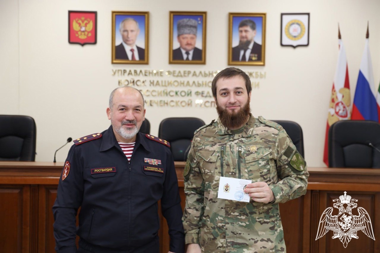 В Грозном отметили 31-ю годовщину со Дня образования подразделений по взаимодействию со СМИ Росгвардии