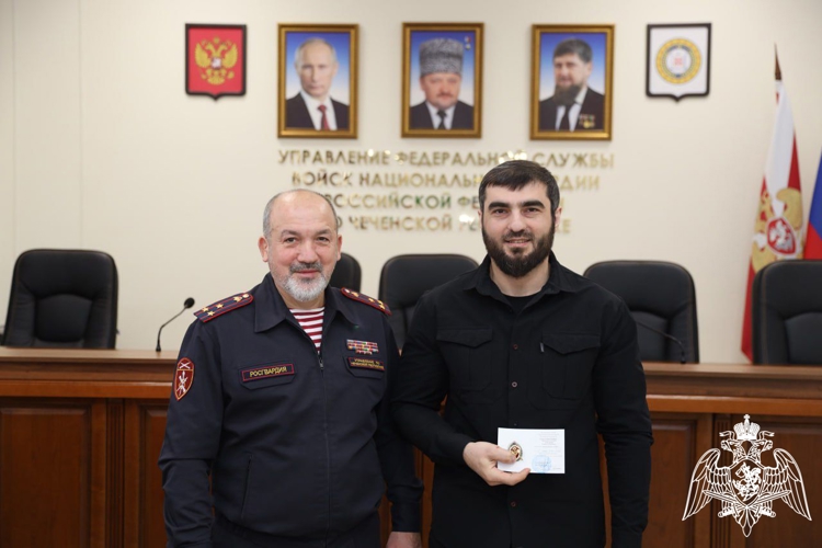 В Грозном отметили 31-ю годовщину со Дня образования подразделений по взаимодействию со СМИ Росгвардии