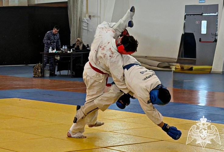 Росгвардейцы из Чеченской Республики стали призерами чемпионата СКО по рукопашному бою